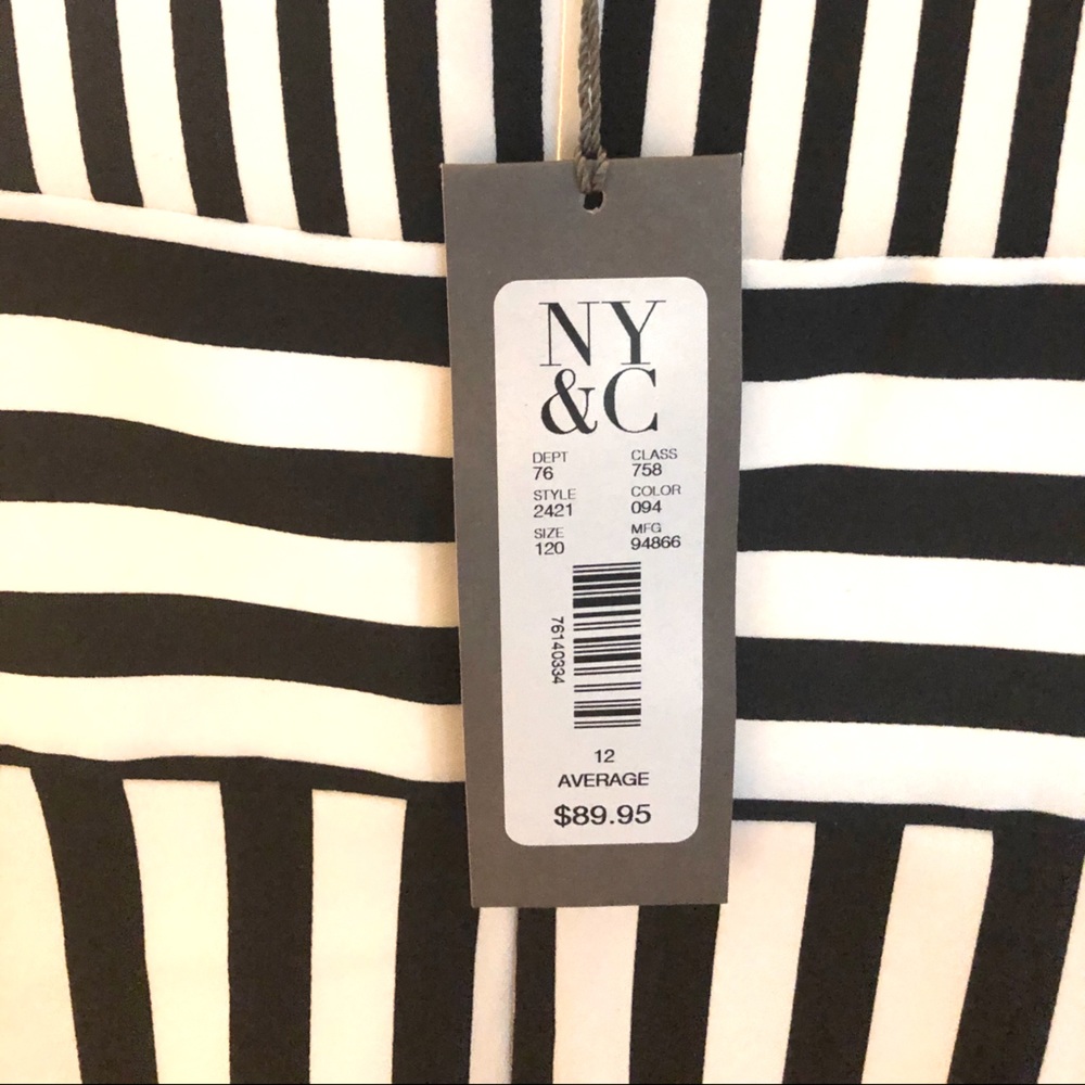 Eva Mendes Stripe Dress